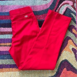 Rare Red Dickies 874 Original 32x30